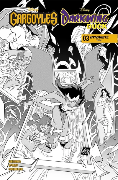 Cover of Cover E 1:10 Ciro Cangialosi Black & White Variant