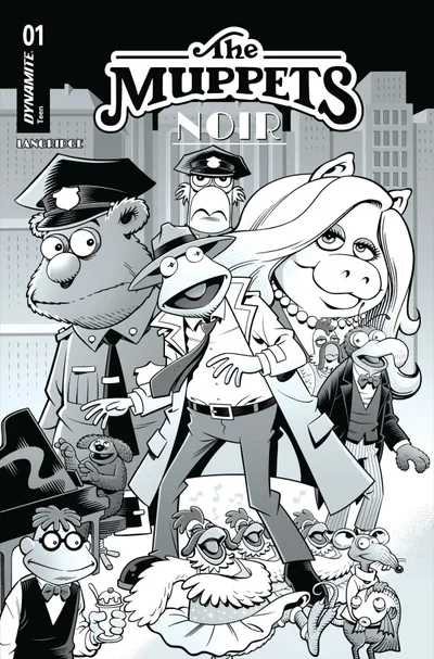Cover of Roger Langridge Incentive B&W Variant (1:15)
