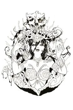 Cover of Cover X Peach Momoko Black & White Virgin Cover