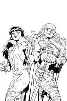 Cover of Cover T Leonardo Romero B&W Virgin Variant (1:15)