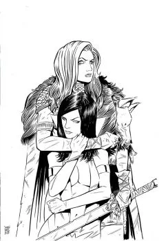 Cover of Cover W Drew Moss B&W Virgin Variant (1:11)