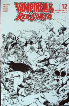 Cover of Cover Y Bonus FOC B&W Variant
