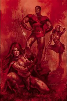 Cover of Cover AE Parrillo Crimson Red Art Virgin Cover