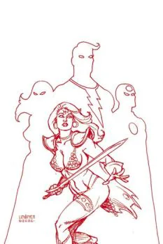 Cover of Cover AG Linsner Crimson Red Art Virgin Cover
