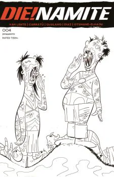 Cover of Cover O Bonus FOC Dr Seuss Homage B&W Variant