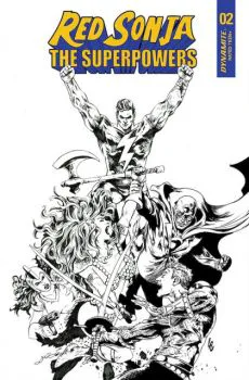 Cover of Cover F Incentive Jonathan Lau Black & White Variant Cover