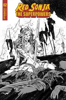 Cover of Cover N Incentive Vincenzo Federici Black & White Variant Cover