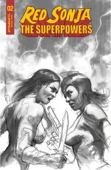 Cover of Cover O Incentive Lucio Parrillo Black & White Variant Cover