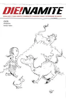 Cover of Cover N Dr. Seuss Homage B&W Variant 1:7