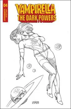 Cover of Cover J Incentive Joseph Michael Linsner Black & White Cover