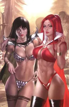 Cover of Cover AI Comic Elite Exclusive Josh Burns "Day" Crossplay Virgin Variant