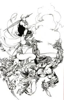 Cover of FOC B&W Virgin Castro Variant