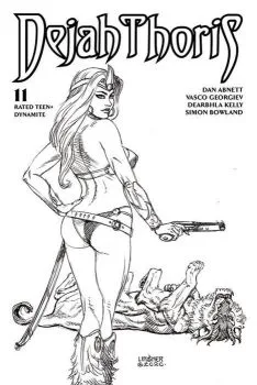 Cover of Incentive Joseph Michael Linsner Black & White Variant Cover