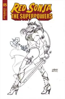 Cover of Cover Q Joseph Michael Linsner B&W Incentive Variant (1:20)