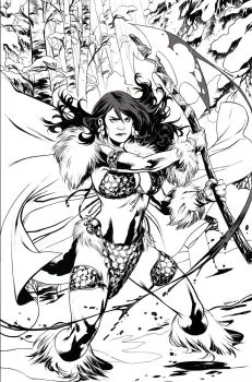 Cover of Cover Q Black and white FOC incentive cover