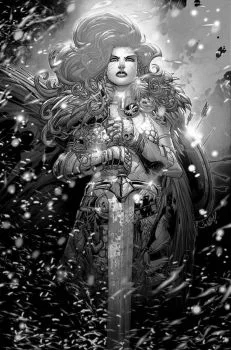 Cover of Cover P Jonboy Meyers Incentive B&W Virgin Variant (1:7)