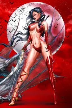 Cover of Cover W Jamie Tyndall Blood Virgin Variant Cover