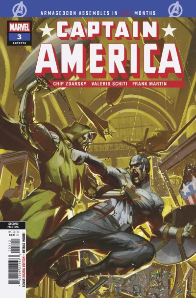 Cover of 3 Ben Harvey 2nd Printing Variant