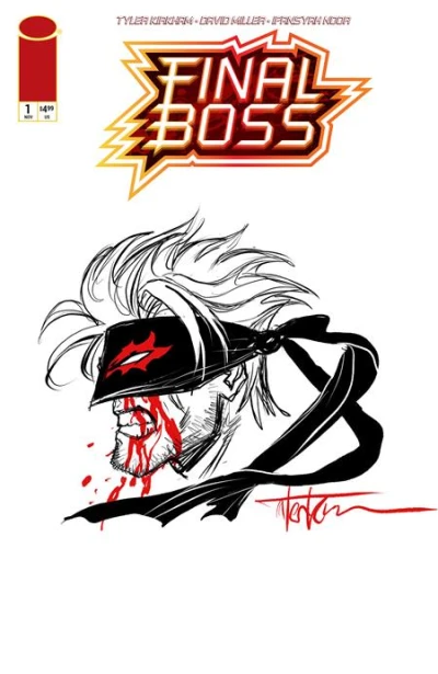 Cover of CVR H Inc 1:500 Tyler Kirkham Remarque Sketch Var (Mr)