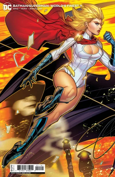 Cover of Jonboy Meyers Powergirl Connecting Variant