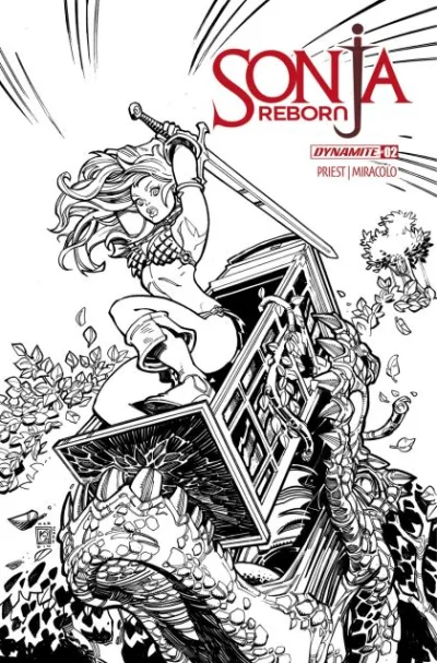 Cover of Chad Hardin Incentive B&W Variant (1:10)