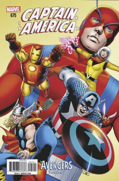 Cover of Variant John Cassaday Avengers Cover