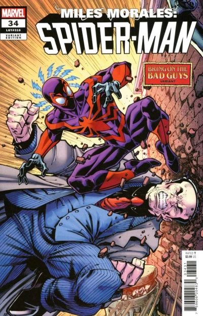 Cover of Todd Nauck Bring on the Bad Guys Variant