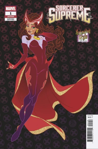 Cover of Mark Brooks Animated-Style Incentive Variant (1:25)