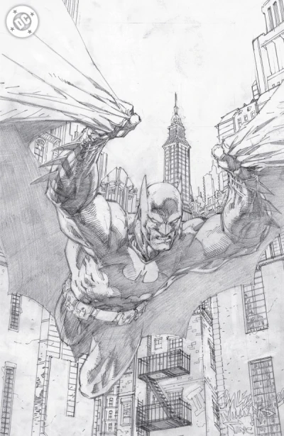 Cover of Jim Lee Sketch Incentive Virgin Variant (1:250)