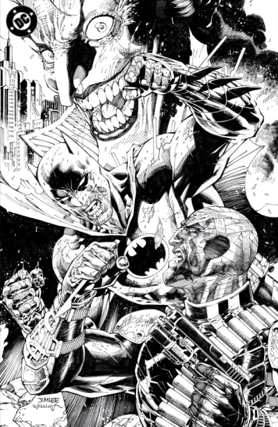Cover of Jim Lee B&W Connecting Incentive Virgin Variant (1:608) Part 1