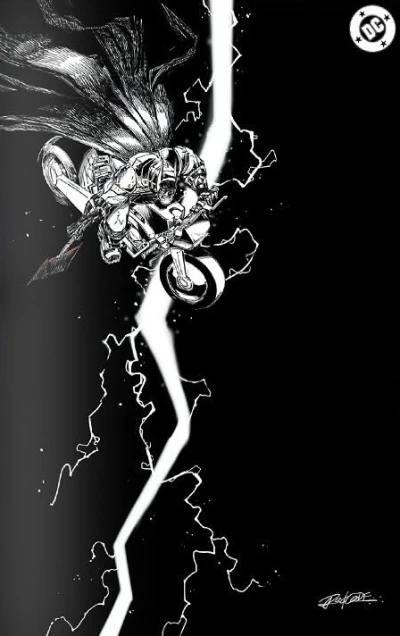 Cover of KRS Comics / The Comic Mint SDCC 2025 Redcode Black & White Virgin Variant