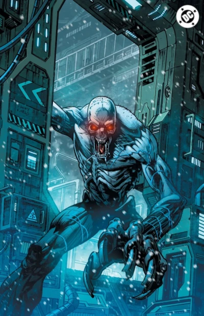 Cover of Fan Expo Dallas 2025 Danny Earls Mr. Freeze Connecting Foil Virgin Variant