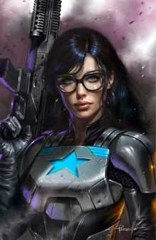 Cover of 616 Comics Lucio Parrillo Baroness Virgin Variant