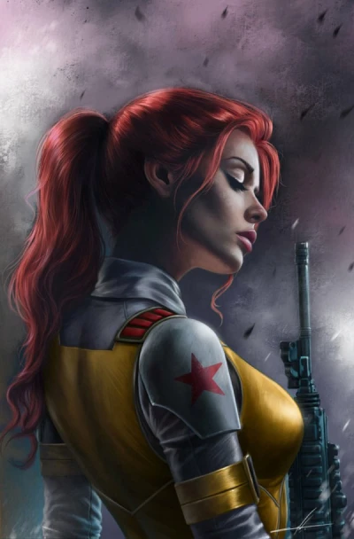 Cover of Comic Kingdom Creative / 616 Comics Carla Cohen Connecting Shared Foil Virgin Cover