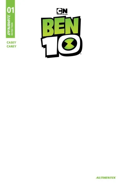 Cover of Cover F Blank Authentix Variant