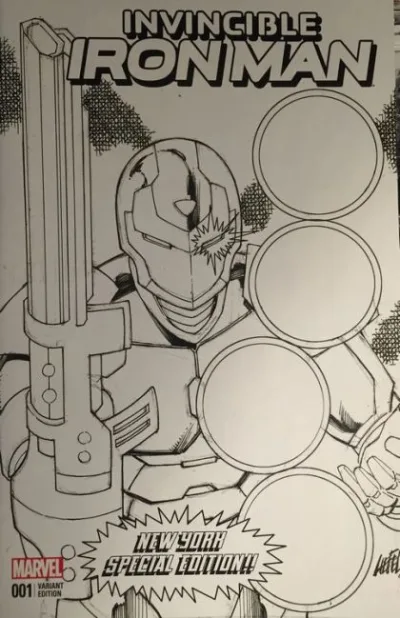 Cover of Larry's Comics Sketch Variant