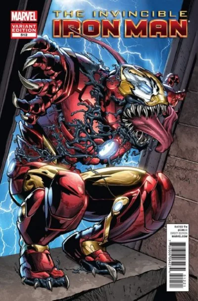 Cover of Larry Stroman Venom Variant Cover