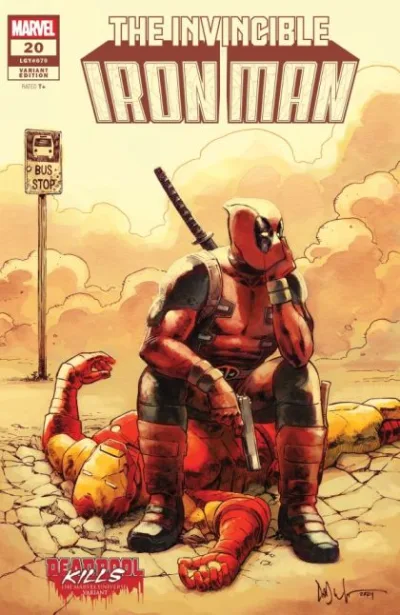 Cover of Dave Watcher Kills the Marvel Universe Variant