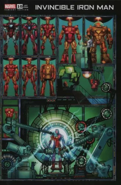 Cover of Bob Layton Wraparound Variant