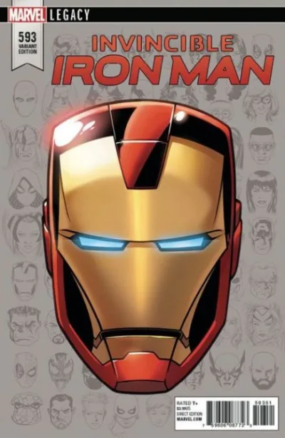 Cover of Mike McKone Marvel Legacy Headshot Variant Incentive Cover