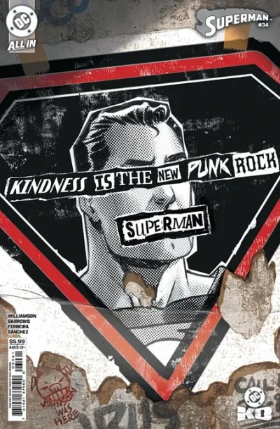 Cover of CVR F Dave Johnson Punk Rock Card Stock Var (DC K.o.)