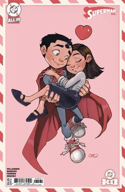 Cover of CVR F Chrissie Zullo Valentines Day Card Stock Var (DC K.o.)