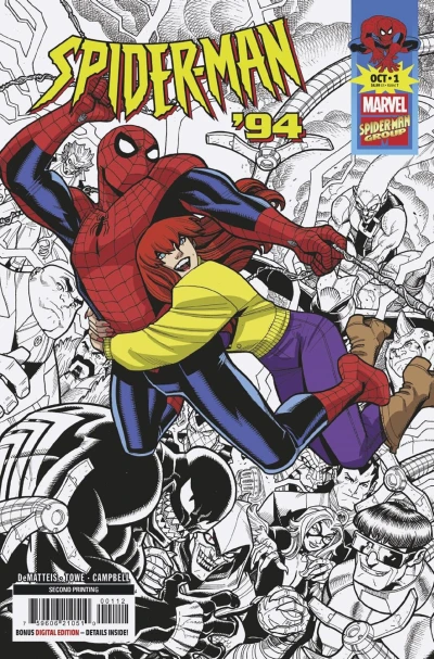 Cover of 1 Nick Bradshaw 2nd Printing Variant