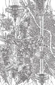 Cover of Fifth Printing CVR B Filya Bratukhin Full Art B&W Var