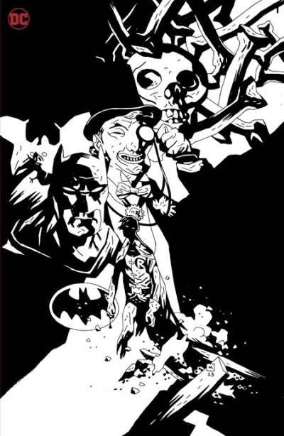 Cover of CVR C Inc 1:25 Mike Mignola B&W Virgin  Card Stock Var