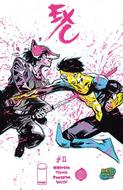 Cover of CVR H Michael Walsh Invincible Team Up Var (Mr)