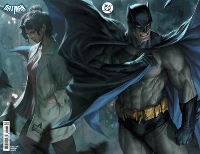 Cover of CVR J Stanley Artgerm Lau DC Showcase Wraparound Foil Var