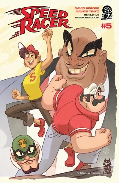 Cover of CVR B Sean Galloway Retro Manga Var