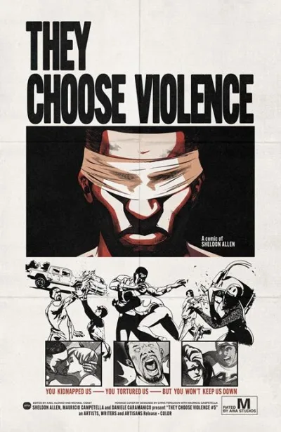Cover of (Of 5) CVR B Chris Ferguson & Mauricio Campetella Blaxploitation Film Homage Var (Mr)