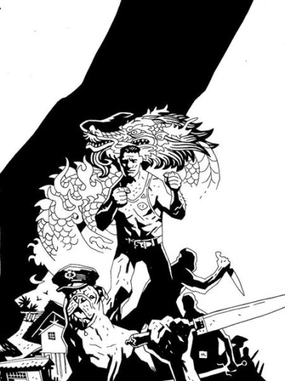 Cover of CVR D Mike Mignola B&W Inks Var (Mr)